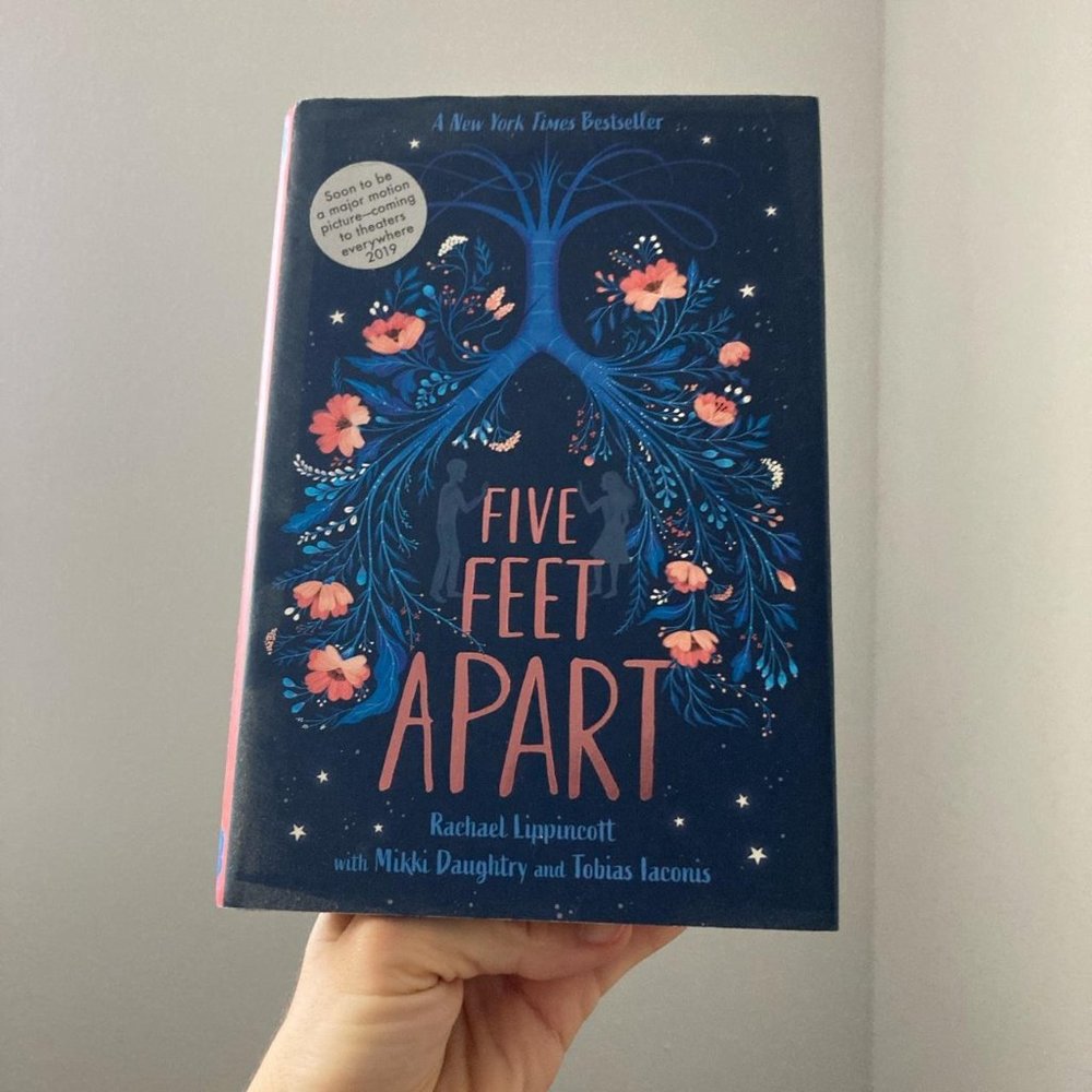 Five Feet Apart by Rachael Lippincott YA Hardcover 2018- Like New